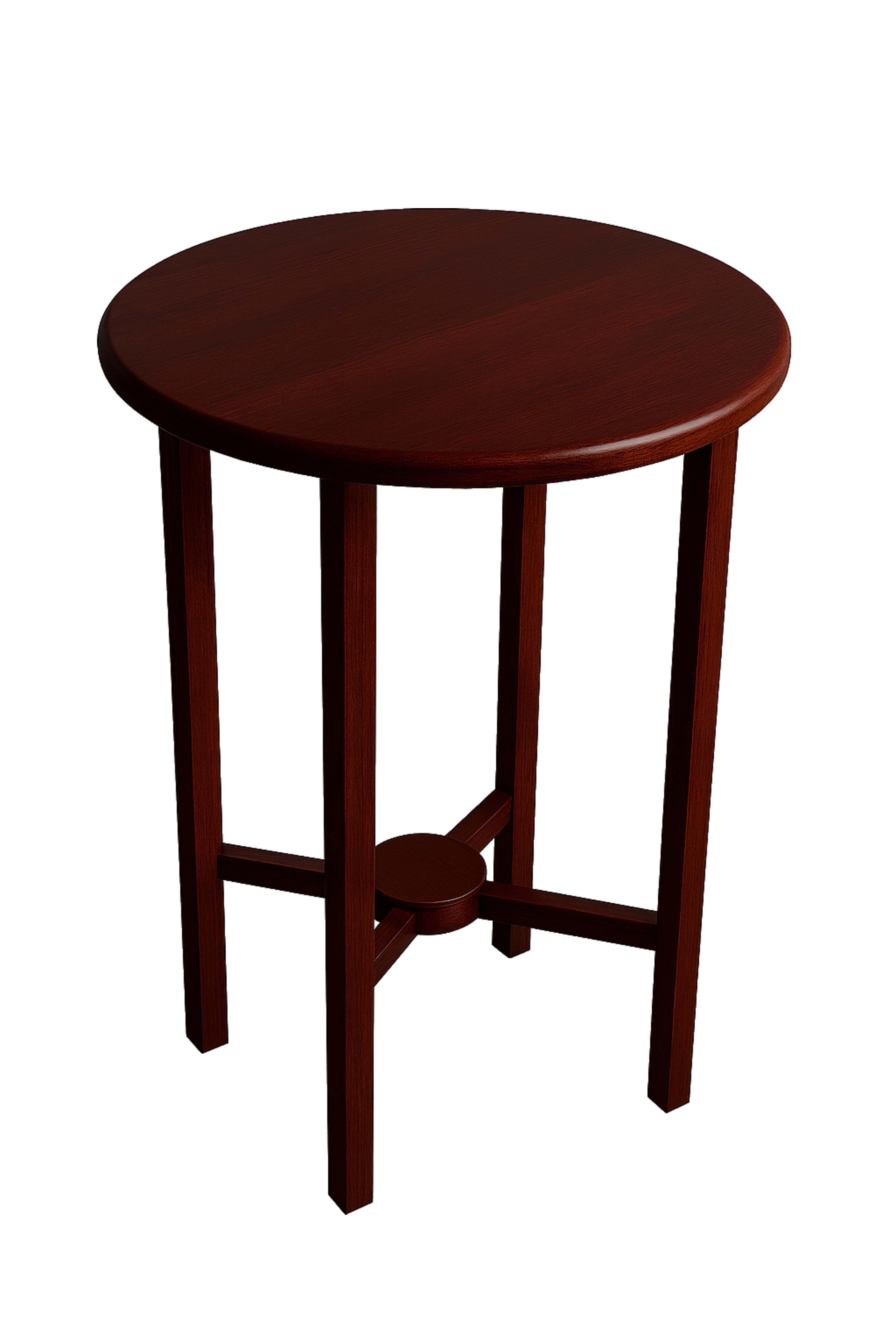 Art Deco Chestnut Side Table, 20th Century For Sale 1