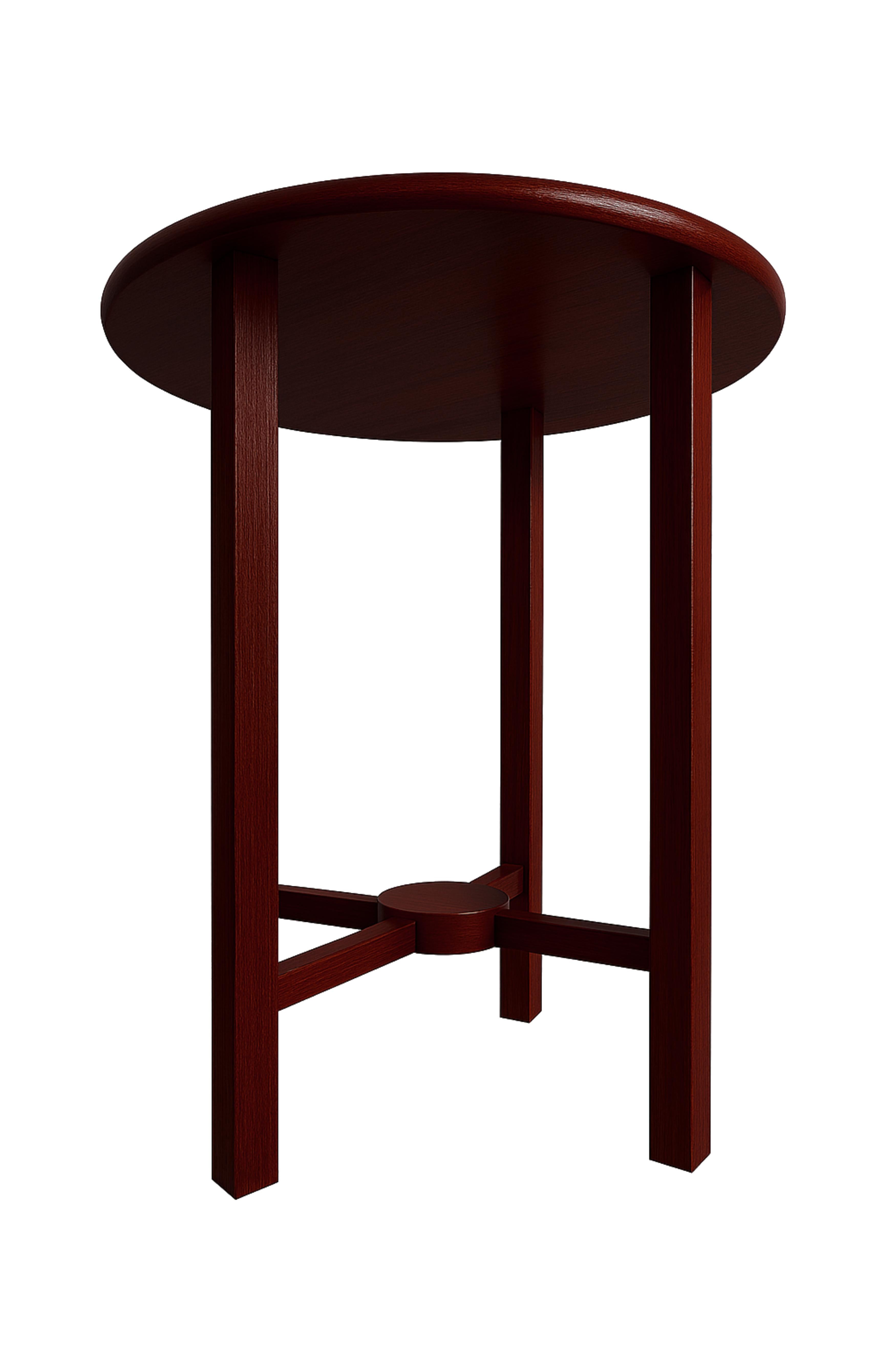 Art Deco Chestnut Side Table, 20th Century For Sale 2