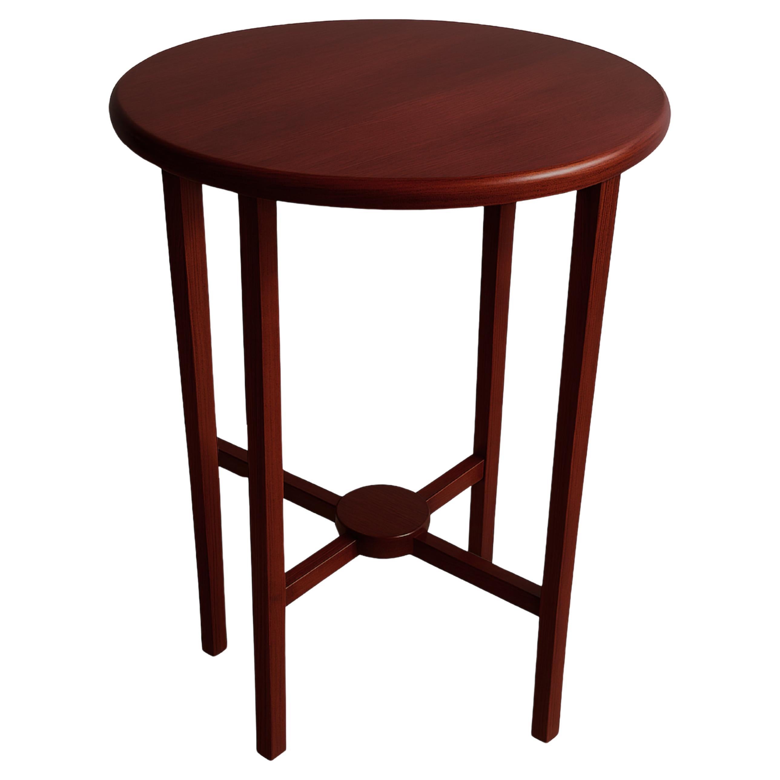 Art Deco Chestnut Side Table, 20th Century For Sale