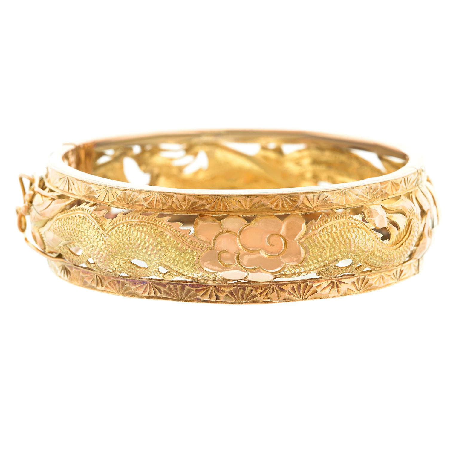 chinese gold bangles