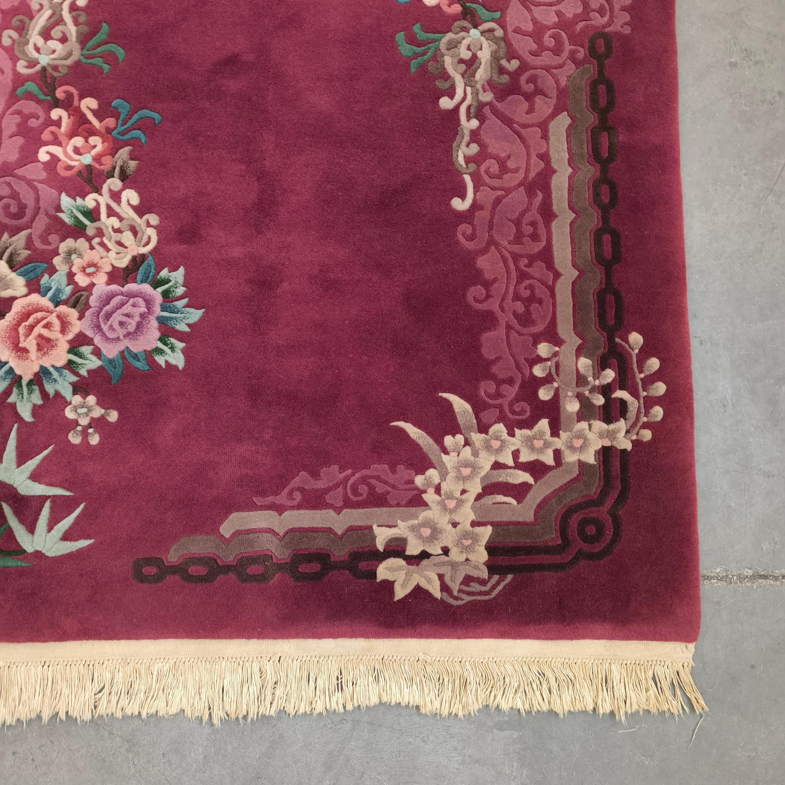 Chinois Tapis Art Déco Cinese des années 1930 en vente