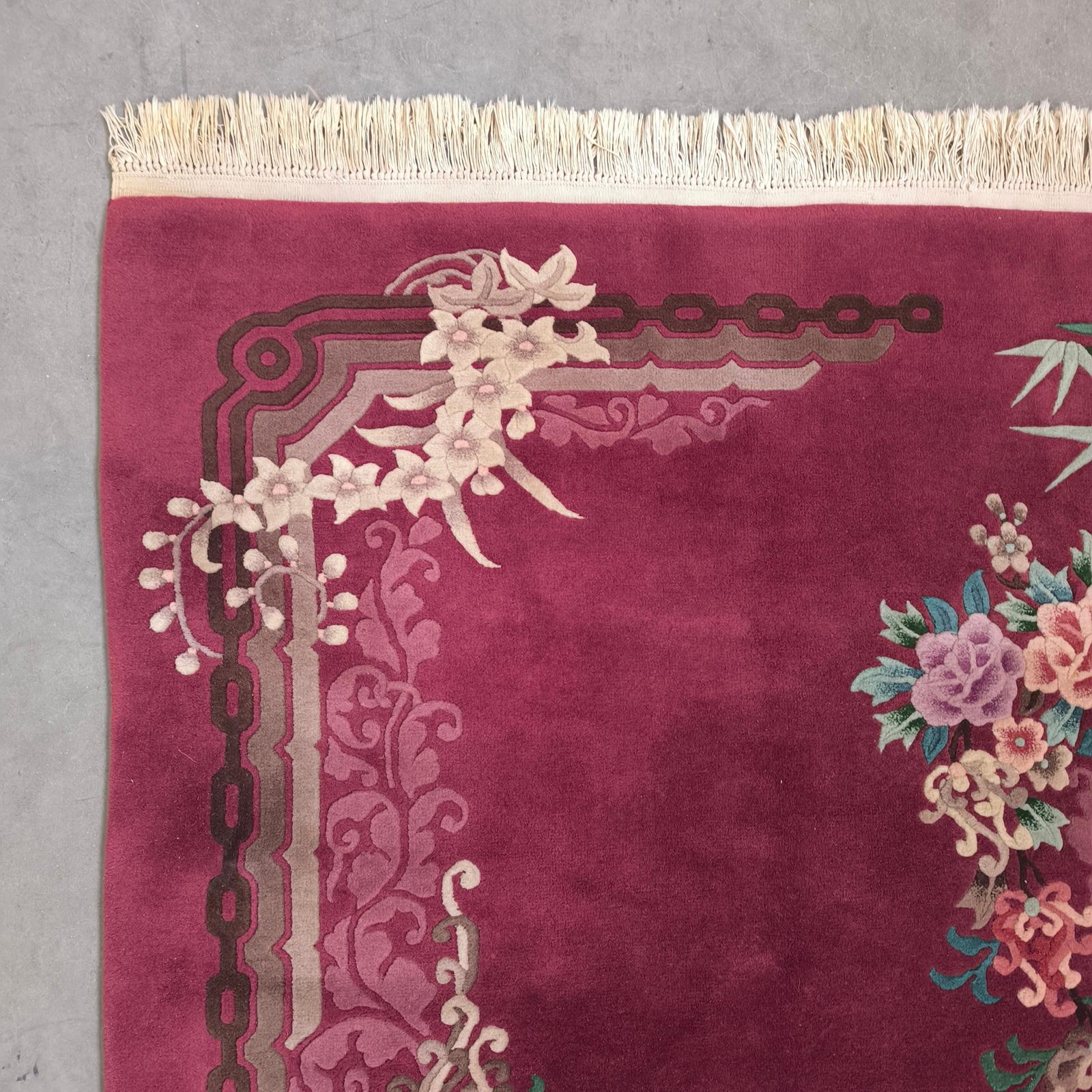 Tapis Art Déco Cinese des années 1930 Bon état - En vente à Bochum, NRW