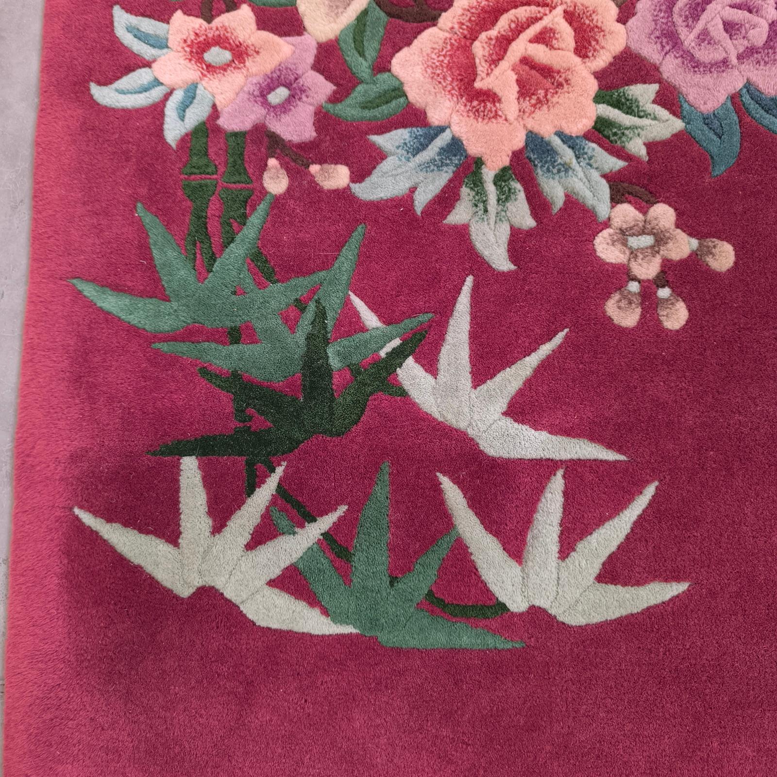 Laine Tapis Art Déco Cinese des années 1930 en vente