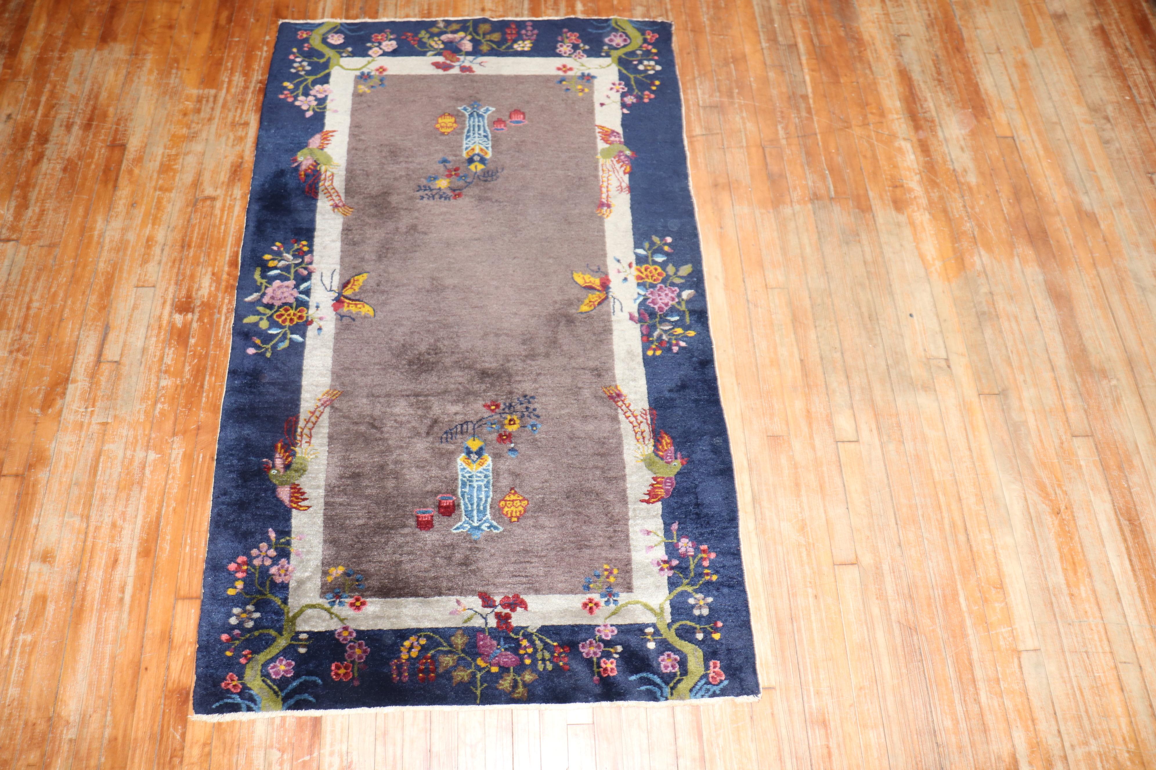 Art Deco Chinese Rug For Sale 2
