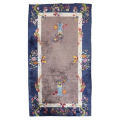 Vintage Art Deco Chinese Rug