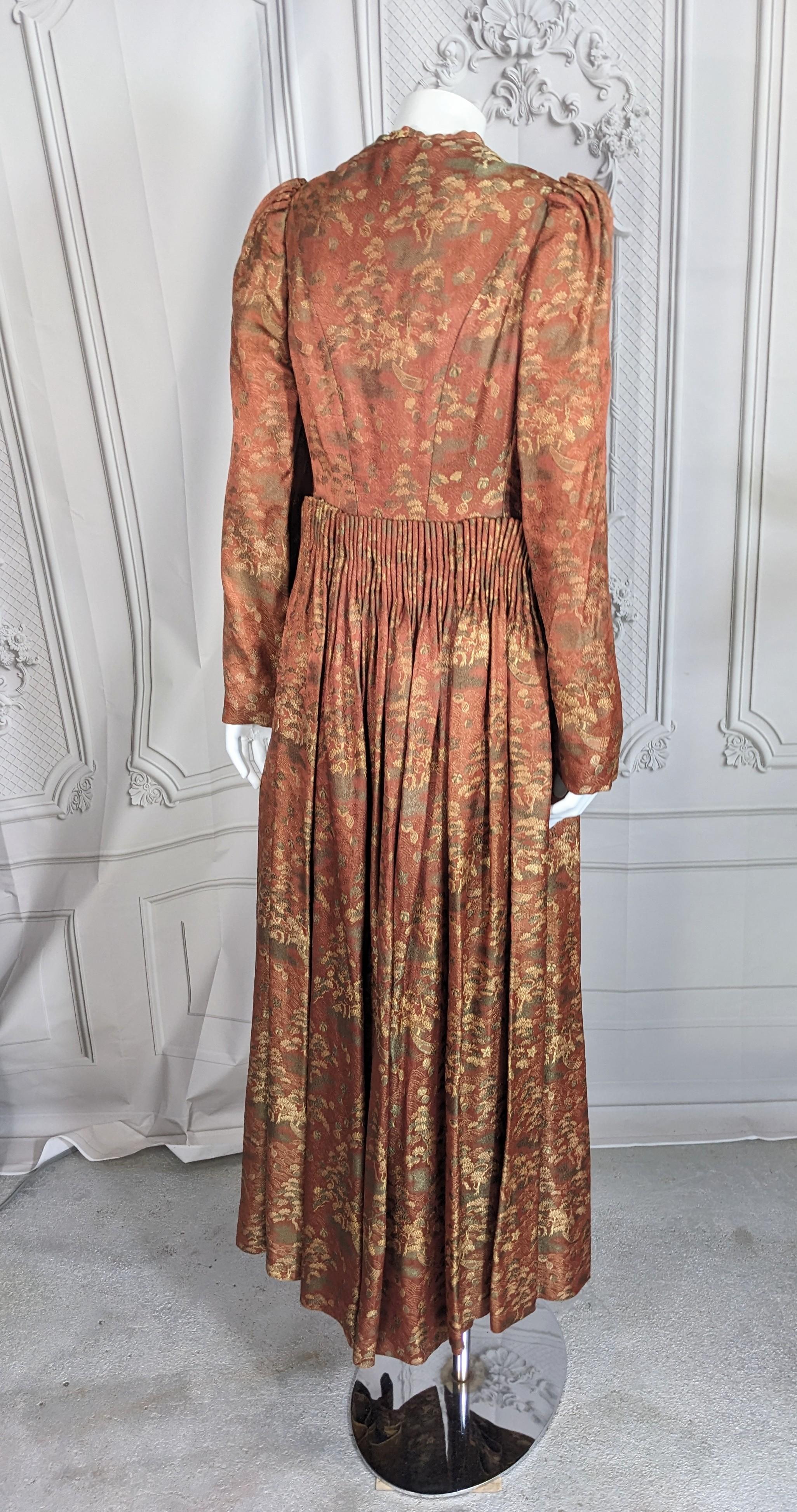 Art Deco Chinoiserie Evening Coat For Sale 6