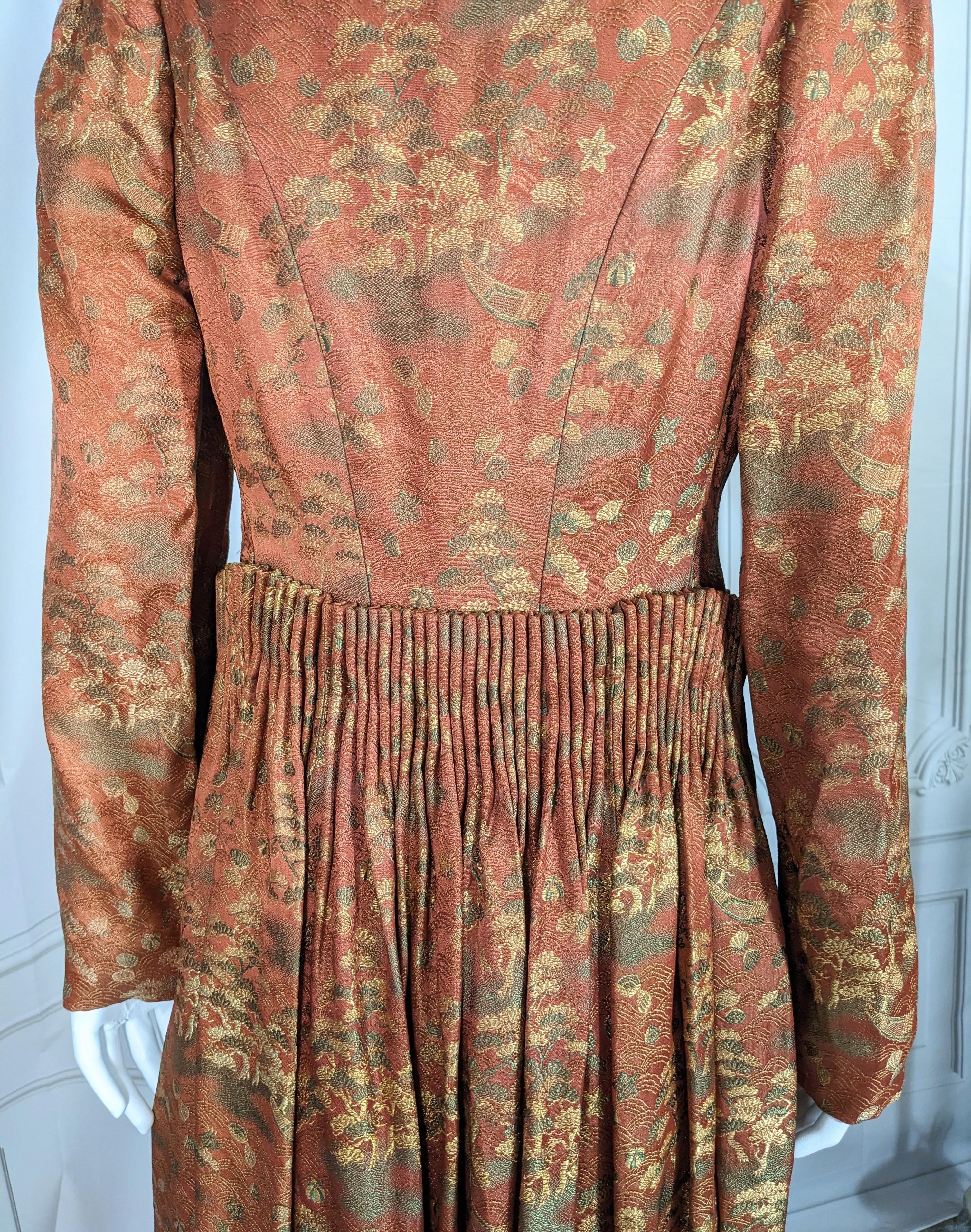 Art Deco Chinoiserie Evening Coat For Sale 7