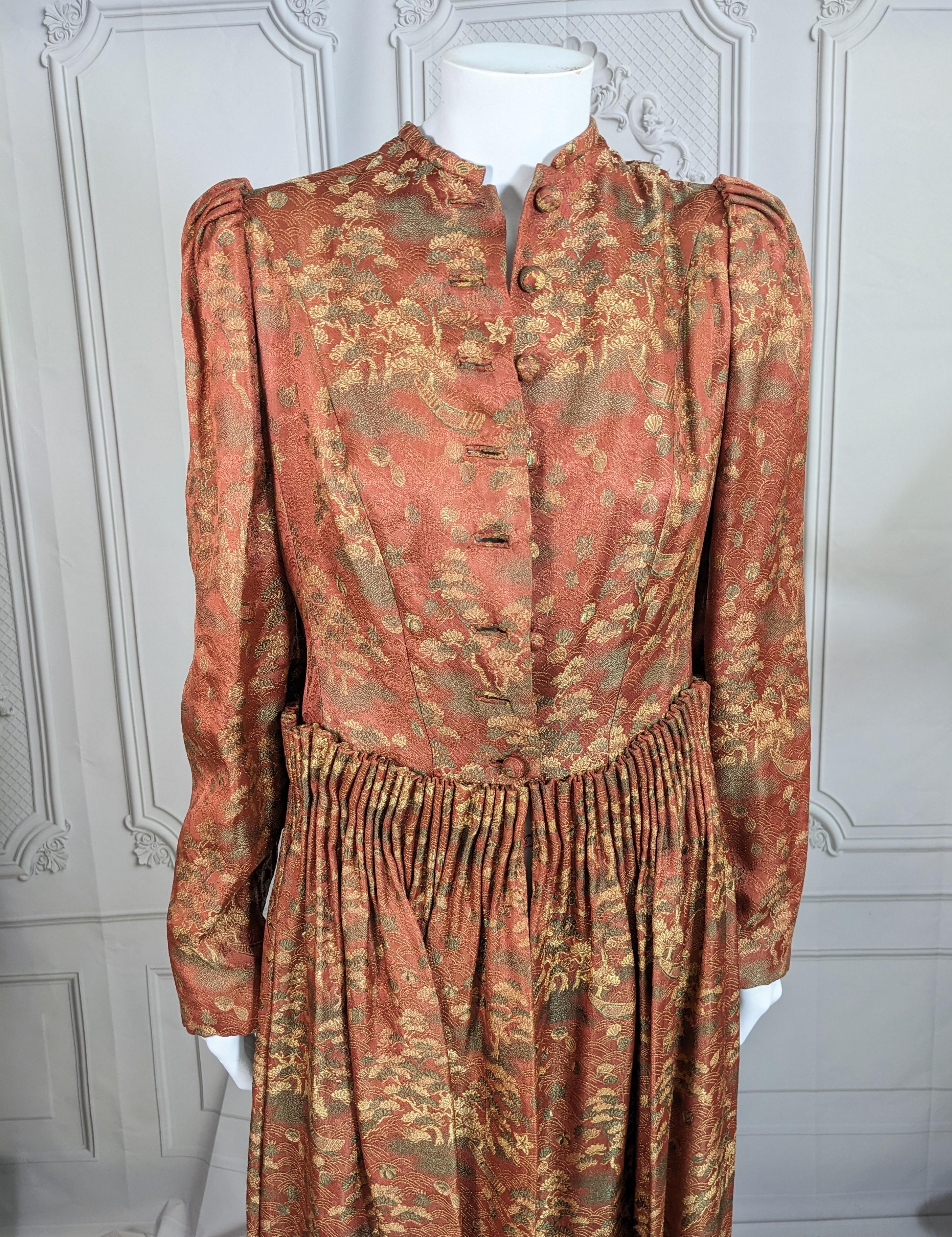 Art Deco Chinoiserie Evening Coat For Sale 9