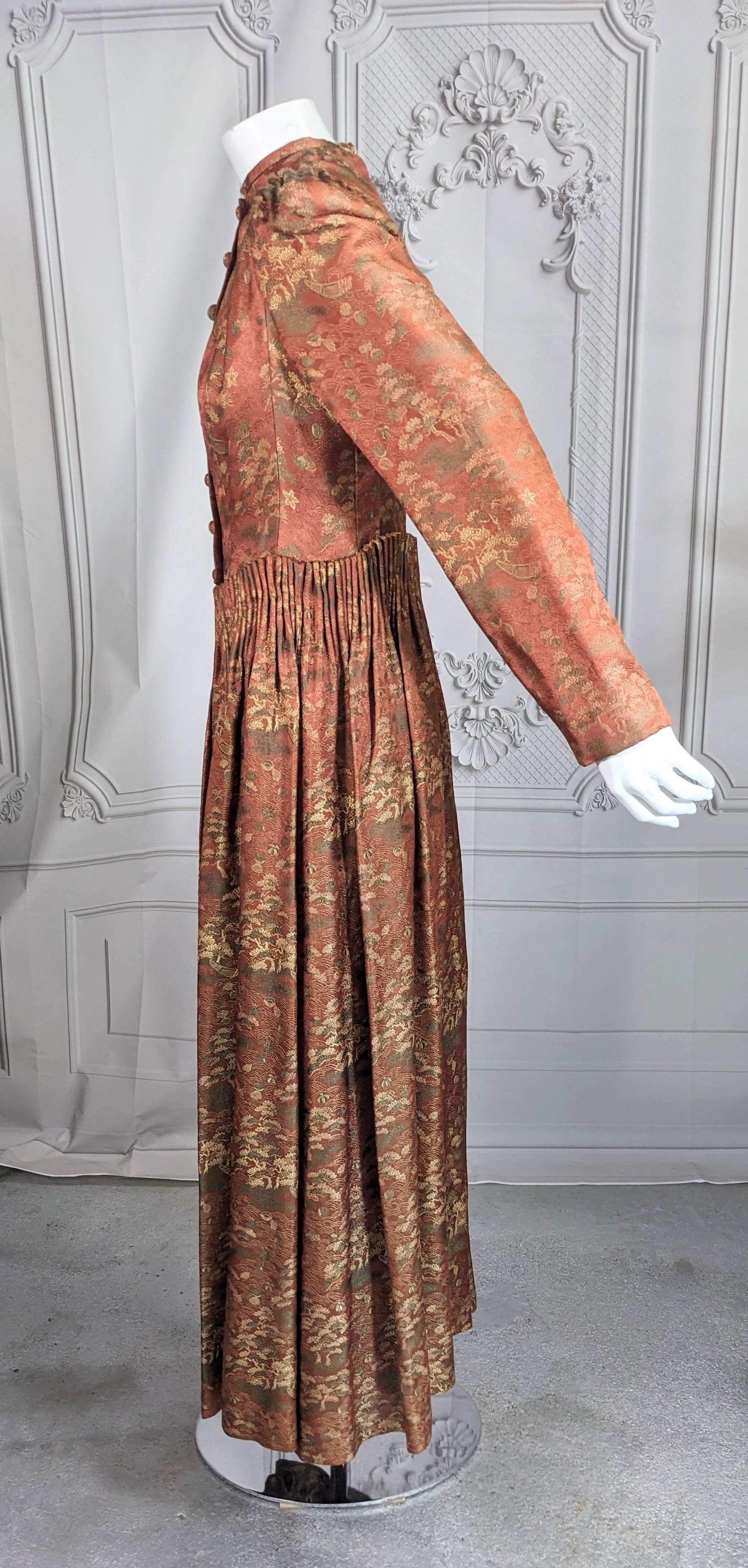 Art Deco Chinoiserie Evening Coat For Sale 2