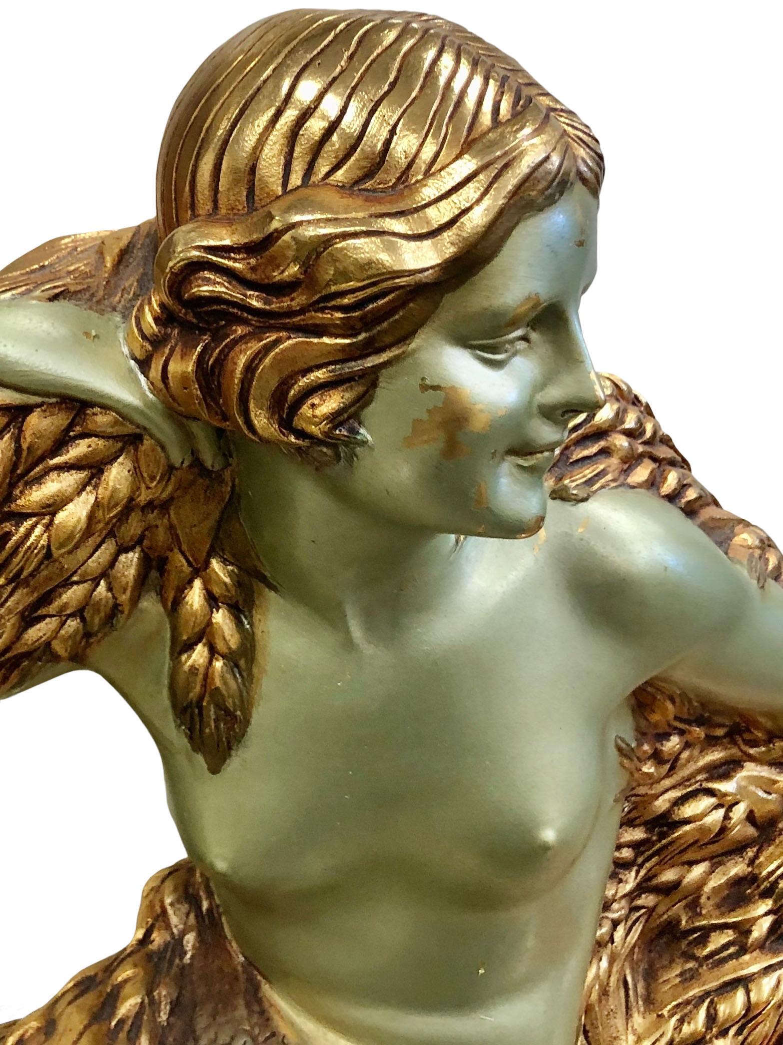 French Art Deco Chiparus Bronze Sculpture  For Sale