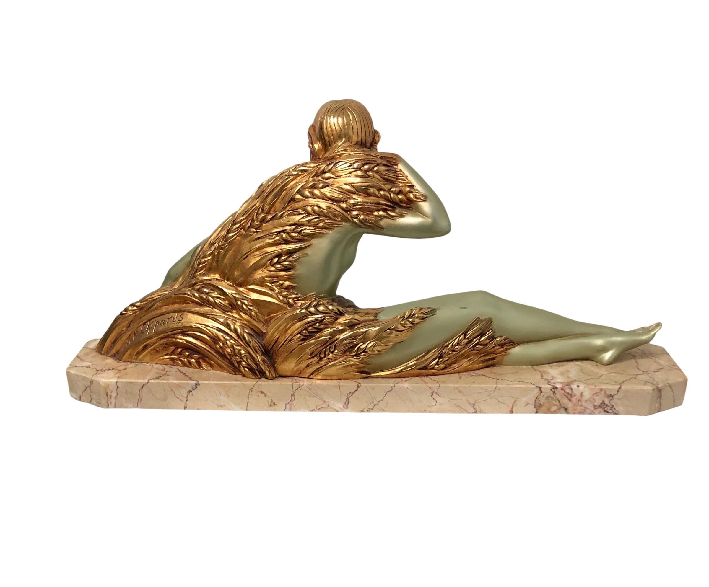 Art Deco Chiparus Bronze Sculpture  For Sale 3