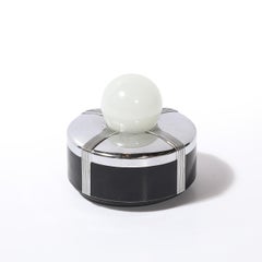 Art Deco Chrom und Bakelit Tragbare Taschenlampe "Masterlite" von Eveready