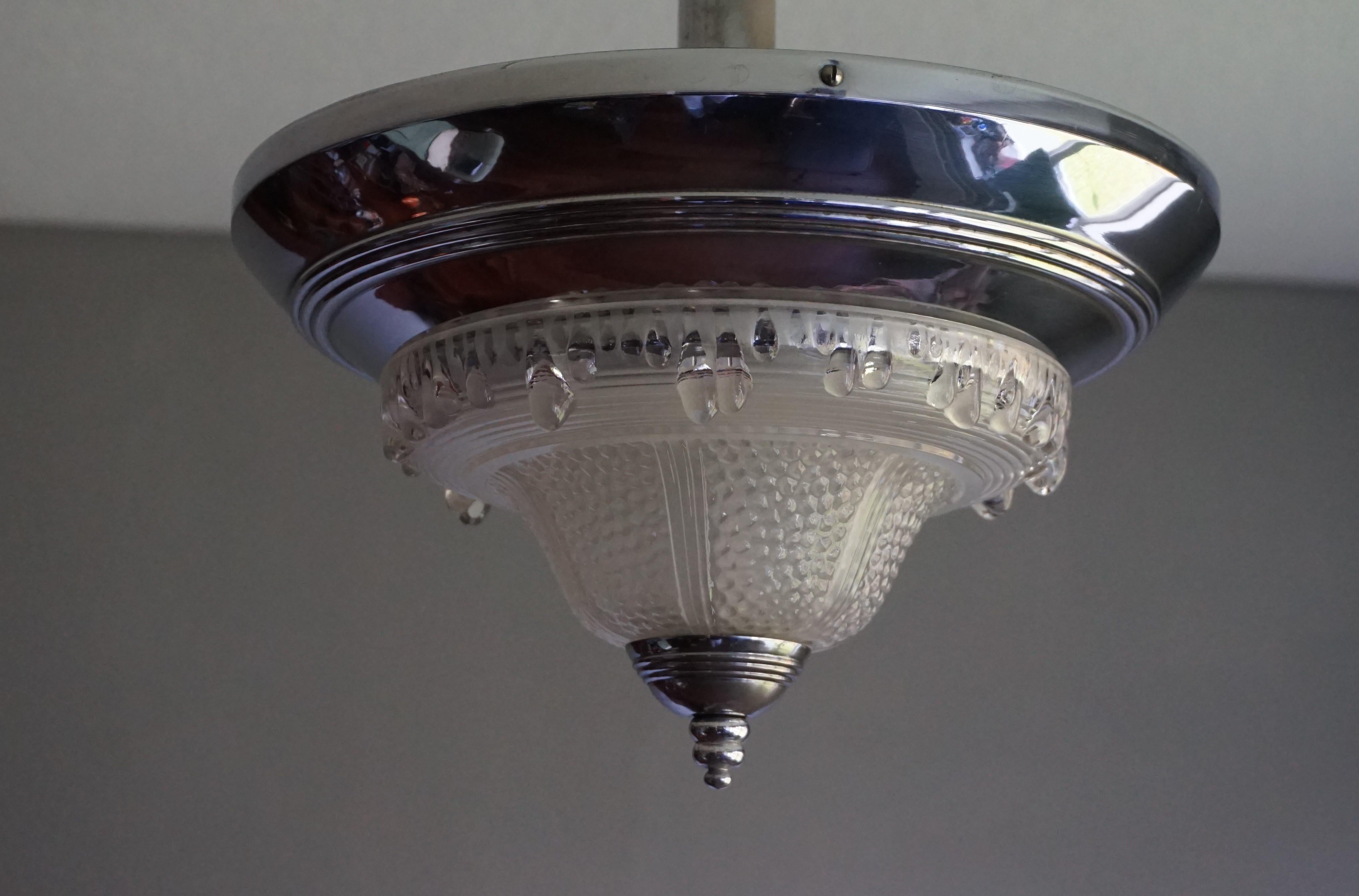 melted ice light fixture