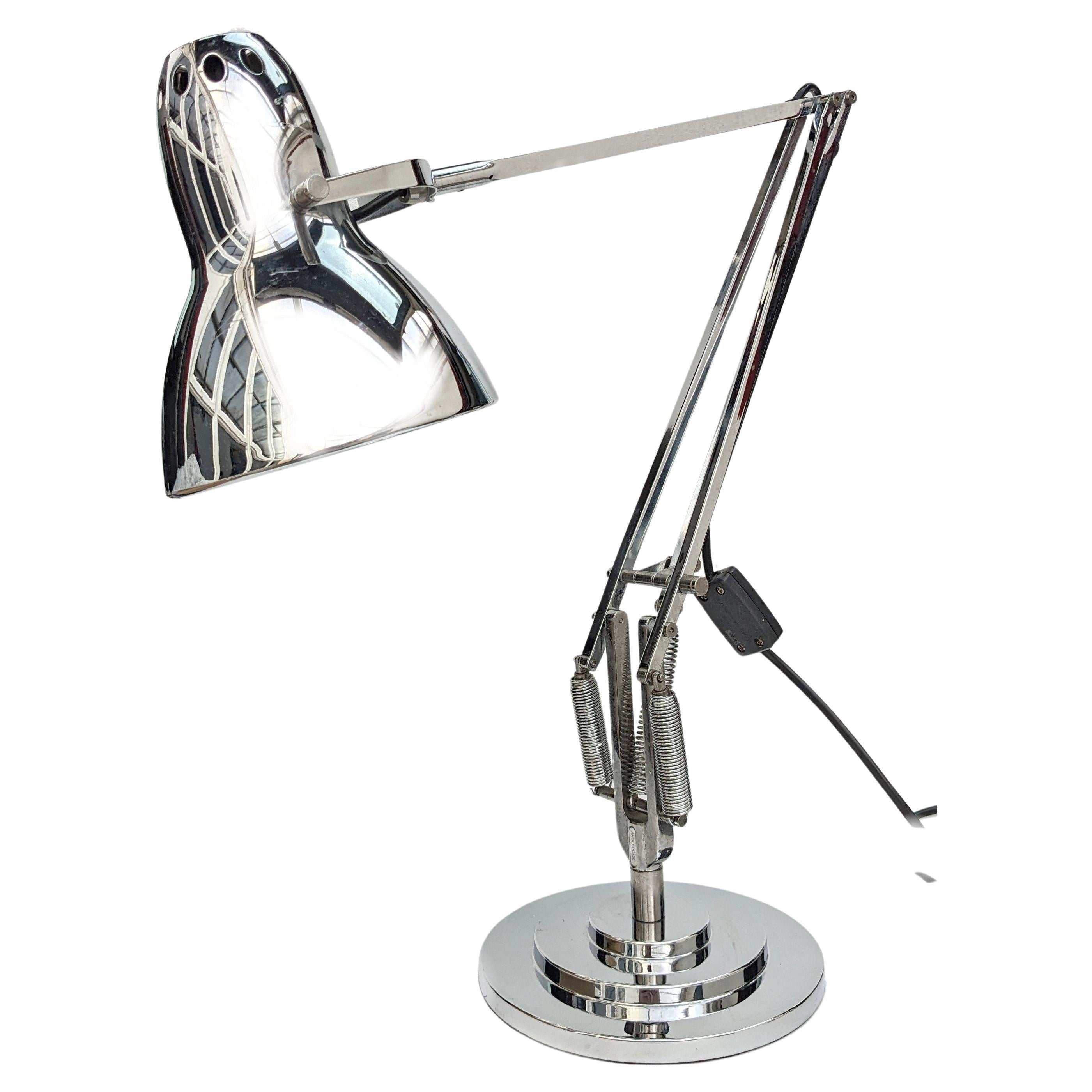 Lampe de bureau Art Déco chromée Anglepoise en vente