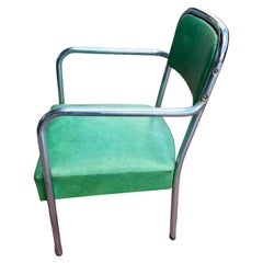 Naugahyde Armchairs