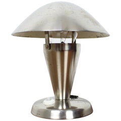 Art Deco Chrome Bauhaus Table Lamps, 1930s