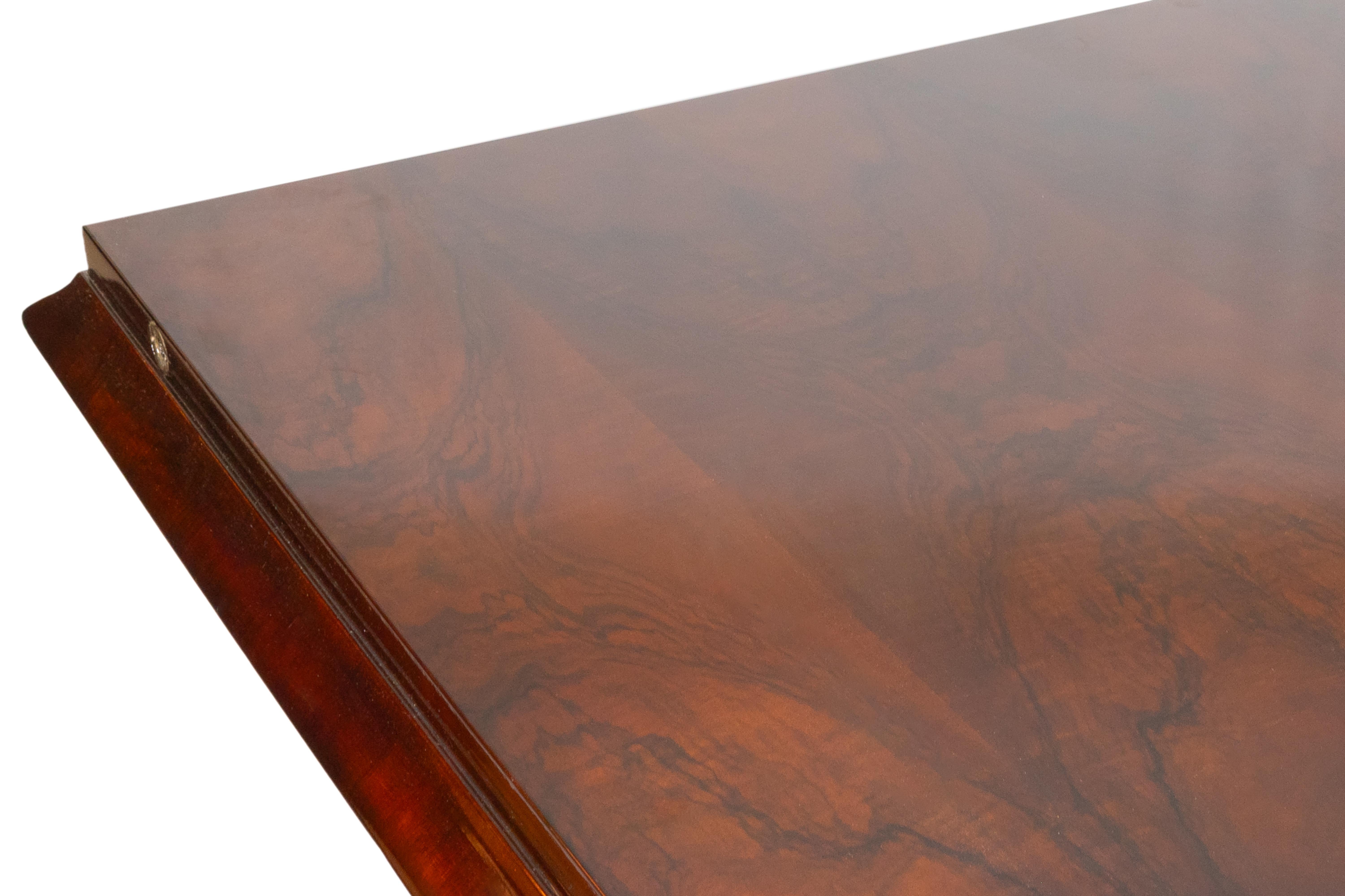 Métal Table de salle à manger Art Déco chromée 20ème siècle en vente