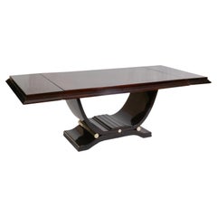 Art Deco Chrome Dining Table 20th Century