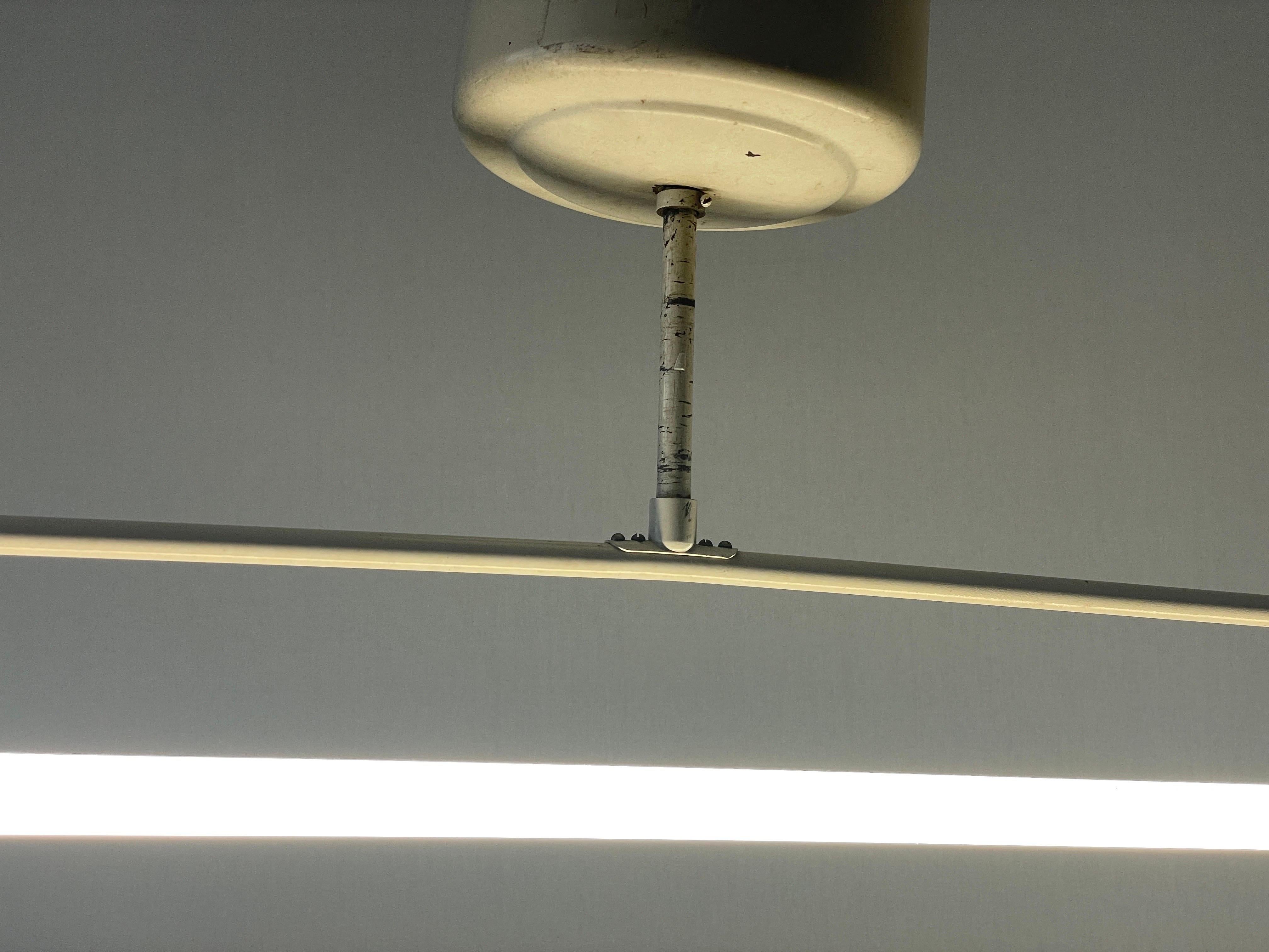 Lampada da soffitto industriale in cromo Art Deco di Kaiser and Co., anni '30, Germania in vendita 12