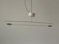 Lampada da soffitto industriale in cromo Art Deco di Kaiser and Co., anni '30, Germania