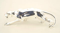Art Deco Chrome Jaguar