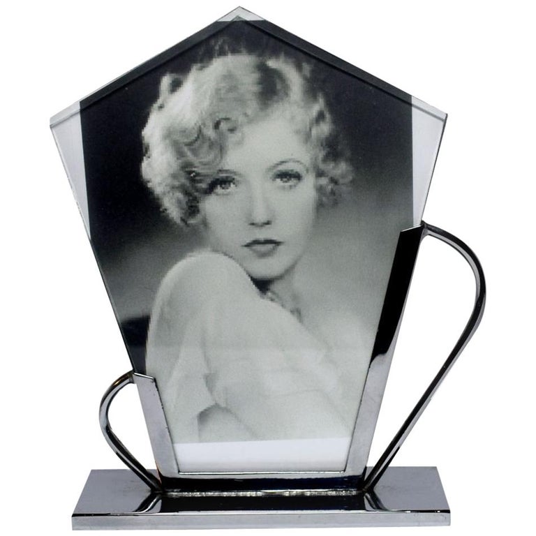 Art Deco Chrome Picture Frame at 1stDibs chrome picture frames, deco