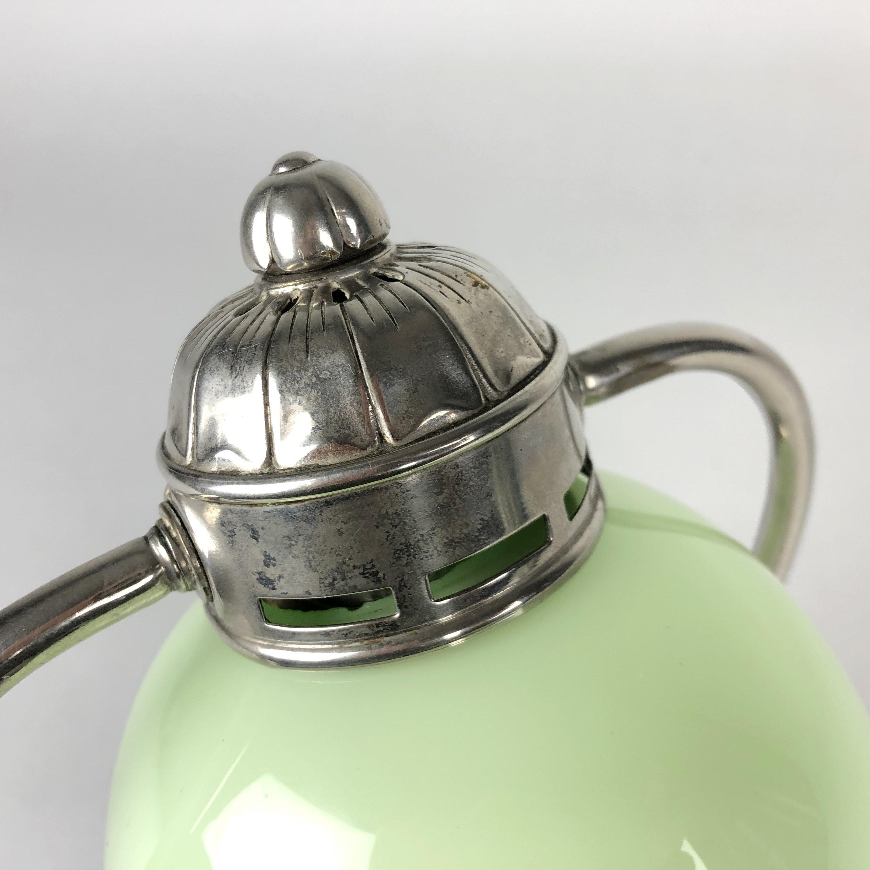 Mid-20th Century Art Deco Chrome Table Lamp or Lantern, 1930s