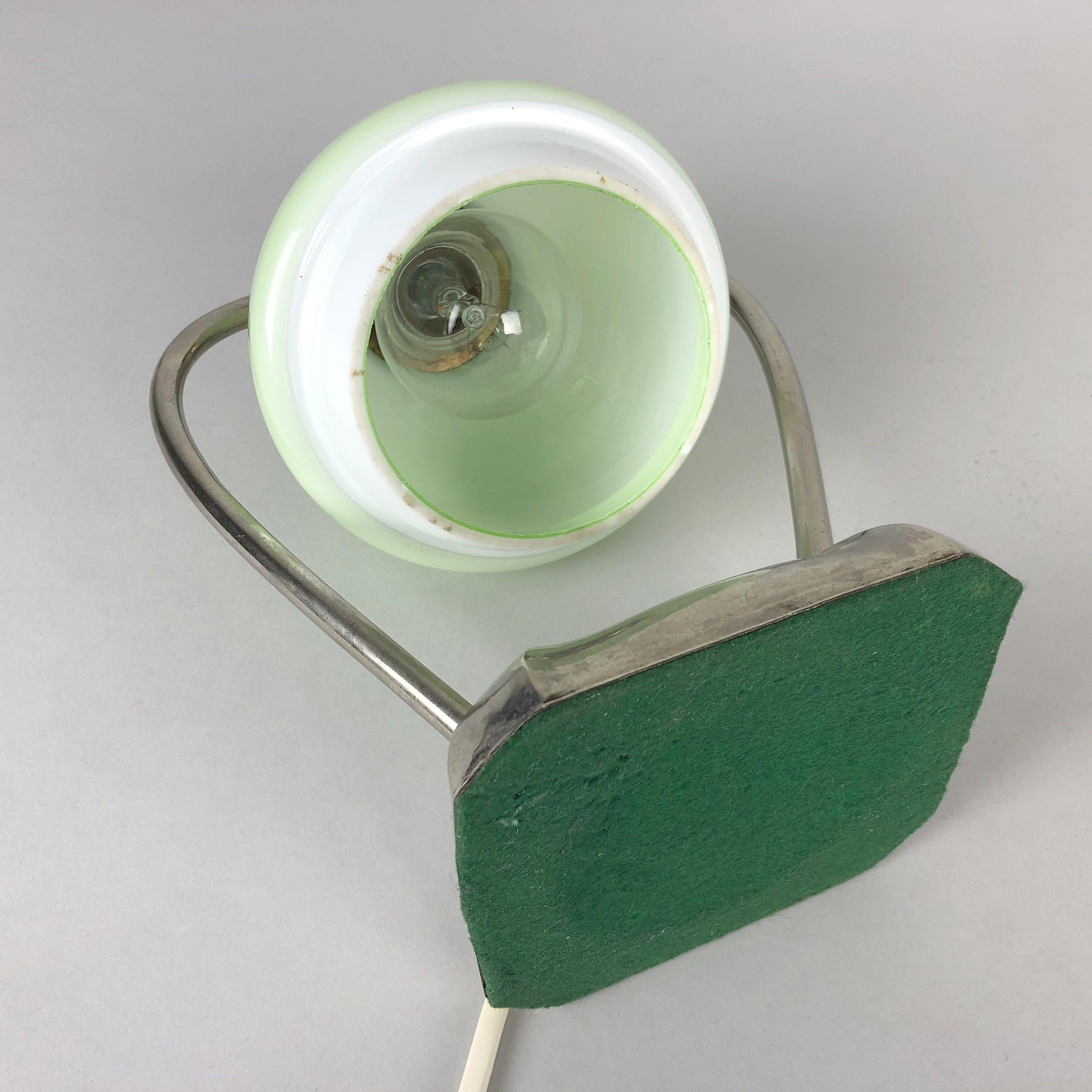 Art Deco Chrome Table Lamp or Lantern, 1930s 2