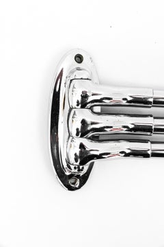 Art Deco Chrome Towel Holder, circa 1920s