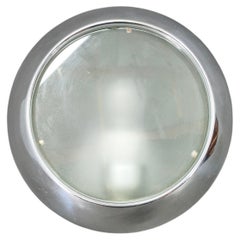 Art Deco Chrome Wall Light by Drupol, 1940s
