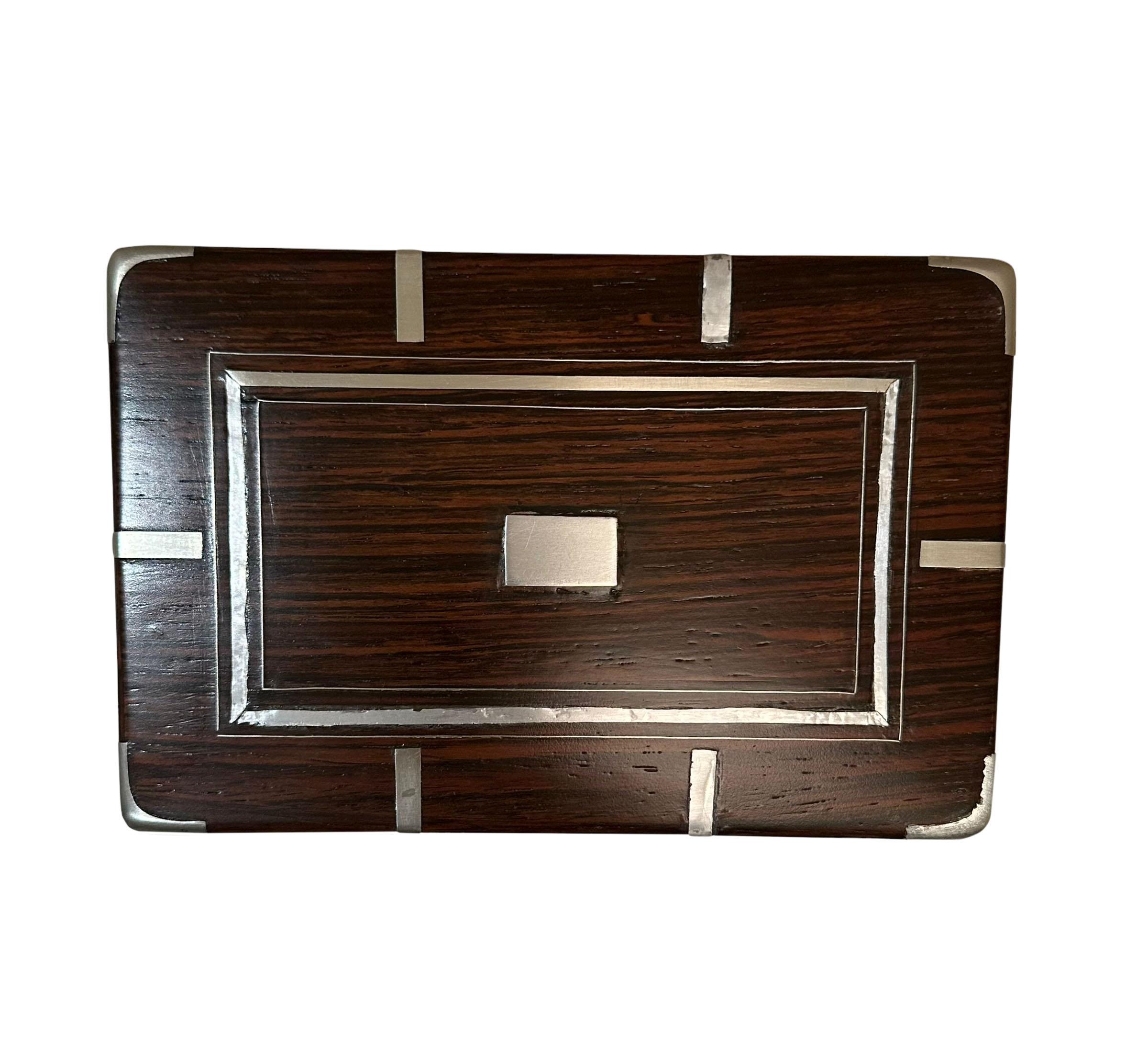 French Art Deco Cigar Box  For Sale