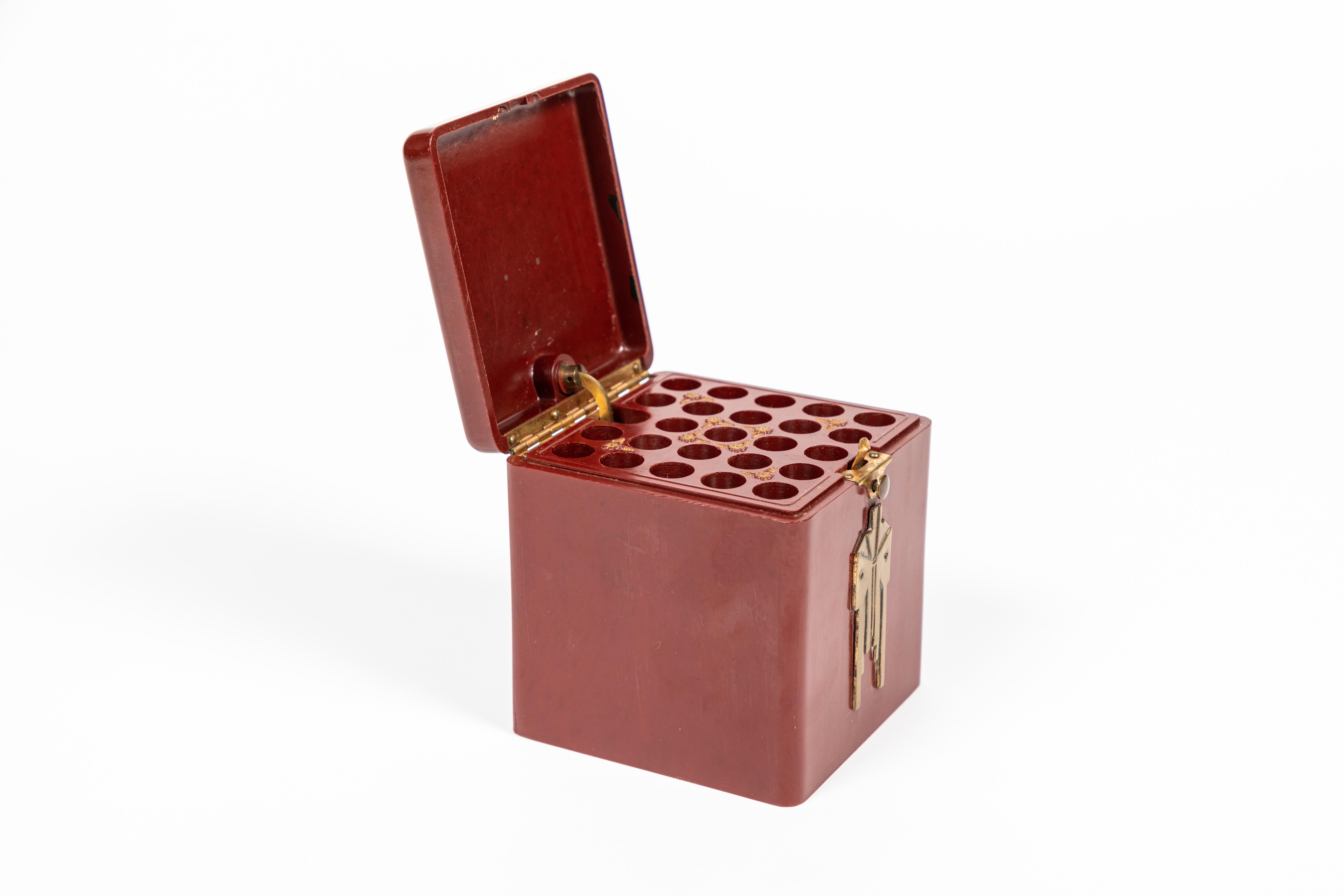 Art Deco Cigarette Box by Demley 1