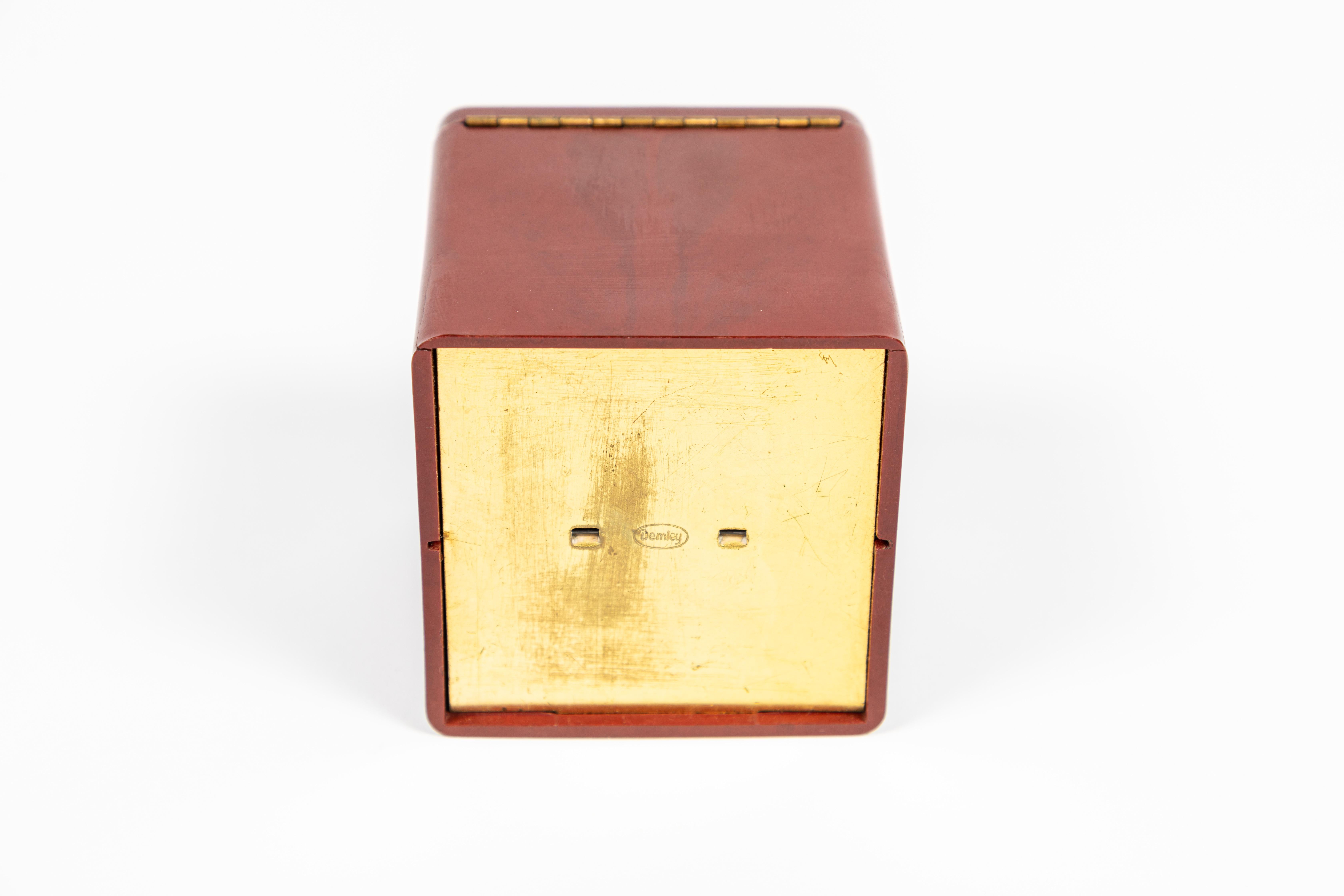 Art Deco Cigarette Box by Demley 3