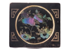 Zigarettenetui im Art déco-Stil, verbunden mit General MacArthur und Charles Lindbergh