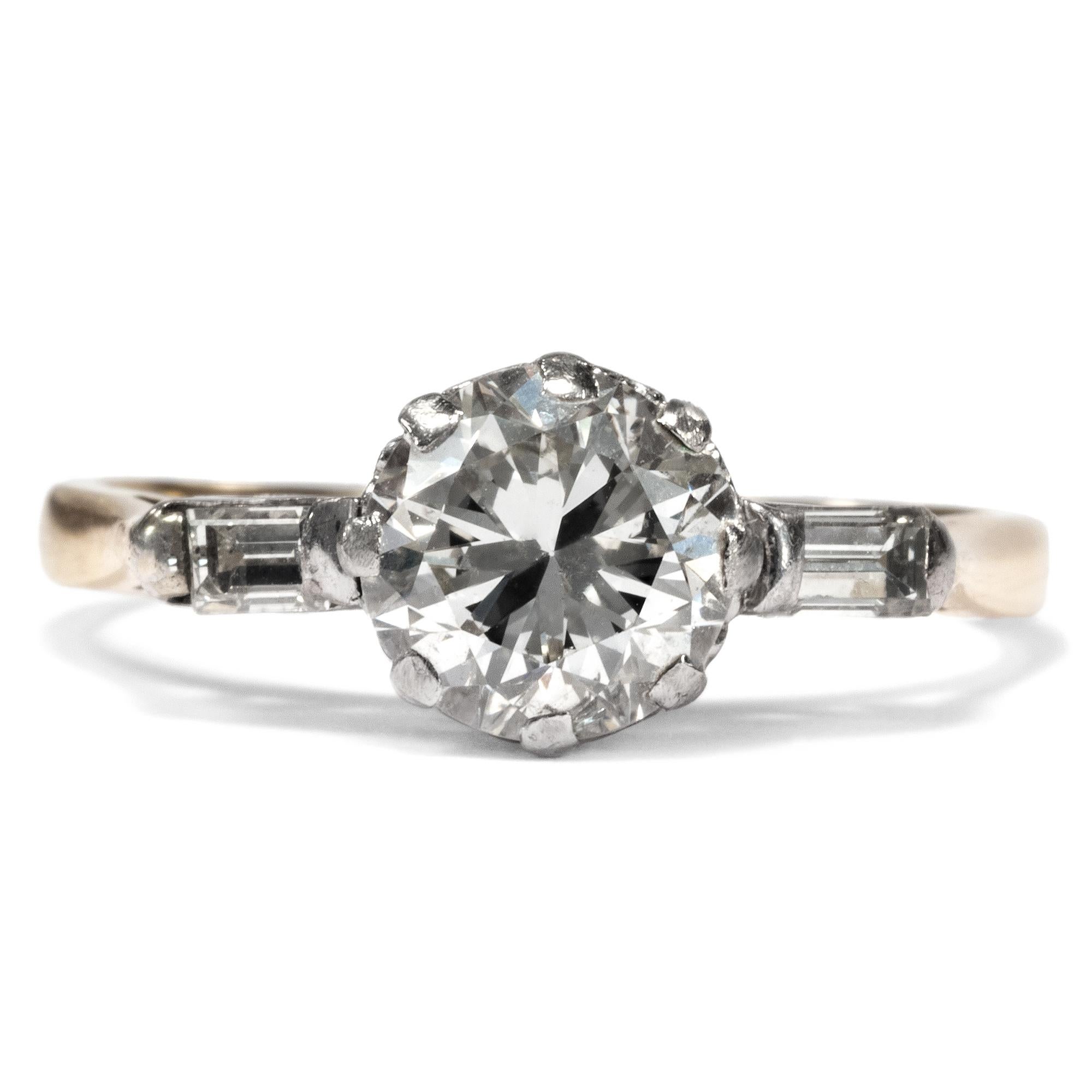 Nowadays, engagement rings are almost synonymous with diamond solitaire rings. It wasn't always this way: The first recorded diamond engagement ring was only exchanged in 1477, given to Mary of Burgundy by the Arch Duke Maximilian of Austria. Yet