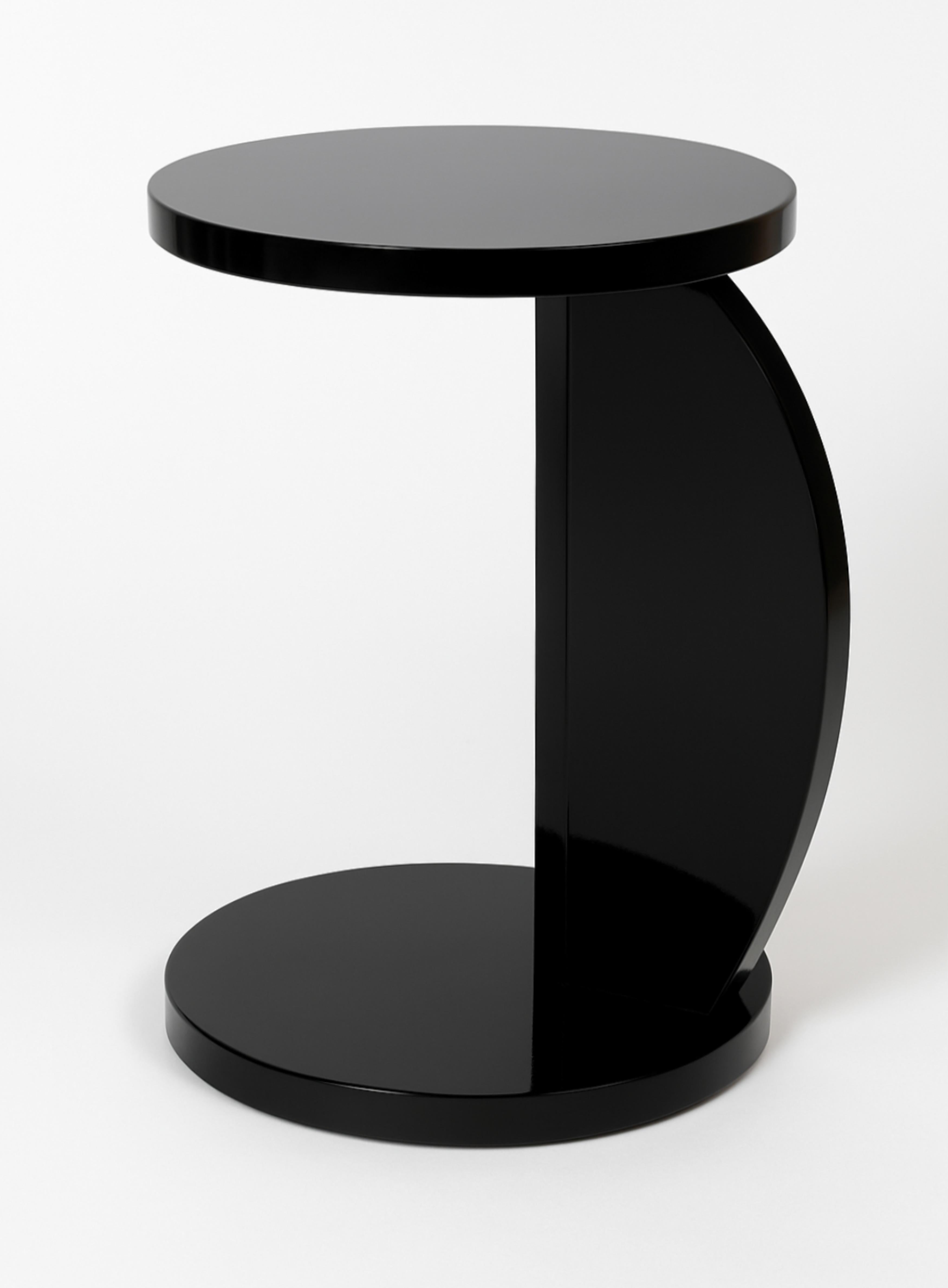 Français Table centrale circulaire à piédestal, Art déco, 20e siècle en vente
