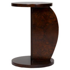 Art Deco Circular Pedestal Center Table, 20th Century