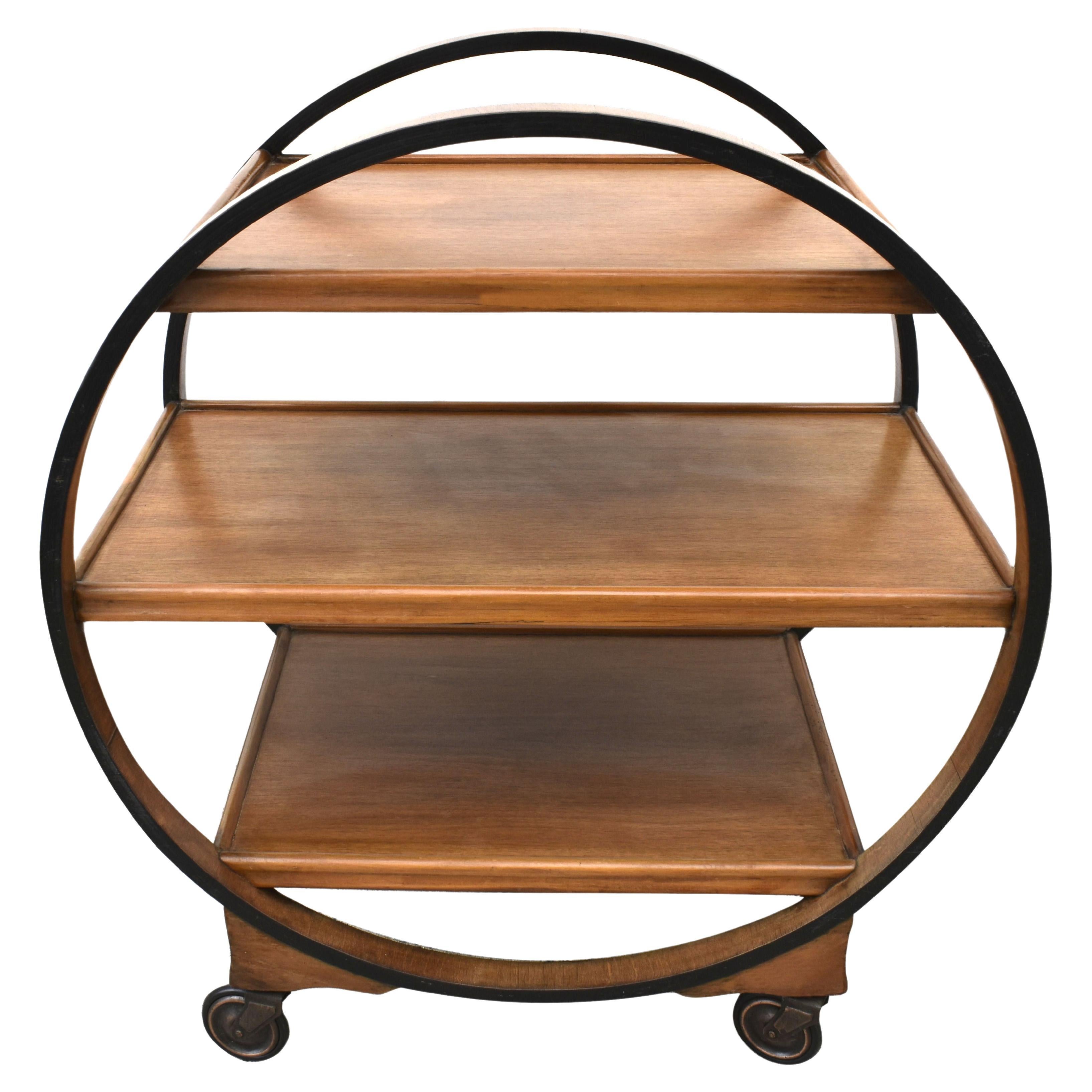 Art Deco 1930s Pop Up Cocktail Bar Table at 1stDibs