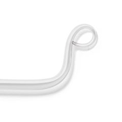 Art Deco Clear Glass Curtain Rod, c. 1920s-1930s