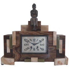 Art Deco Clock, France, circa 1925