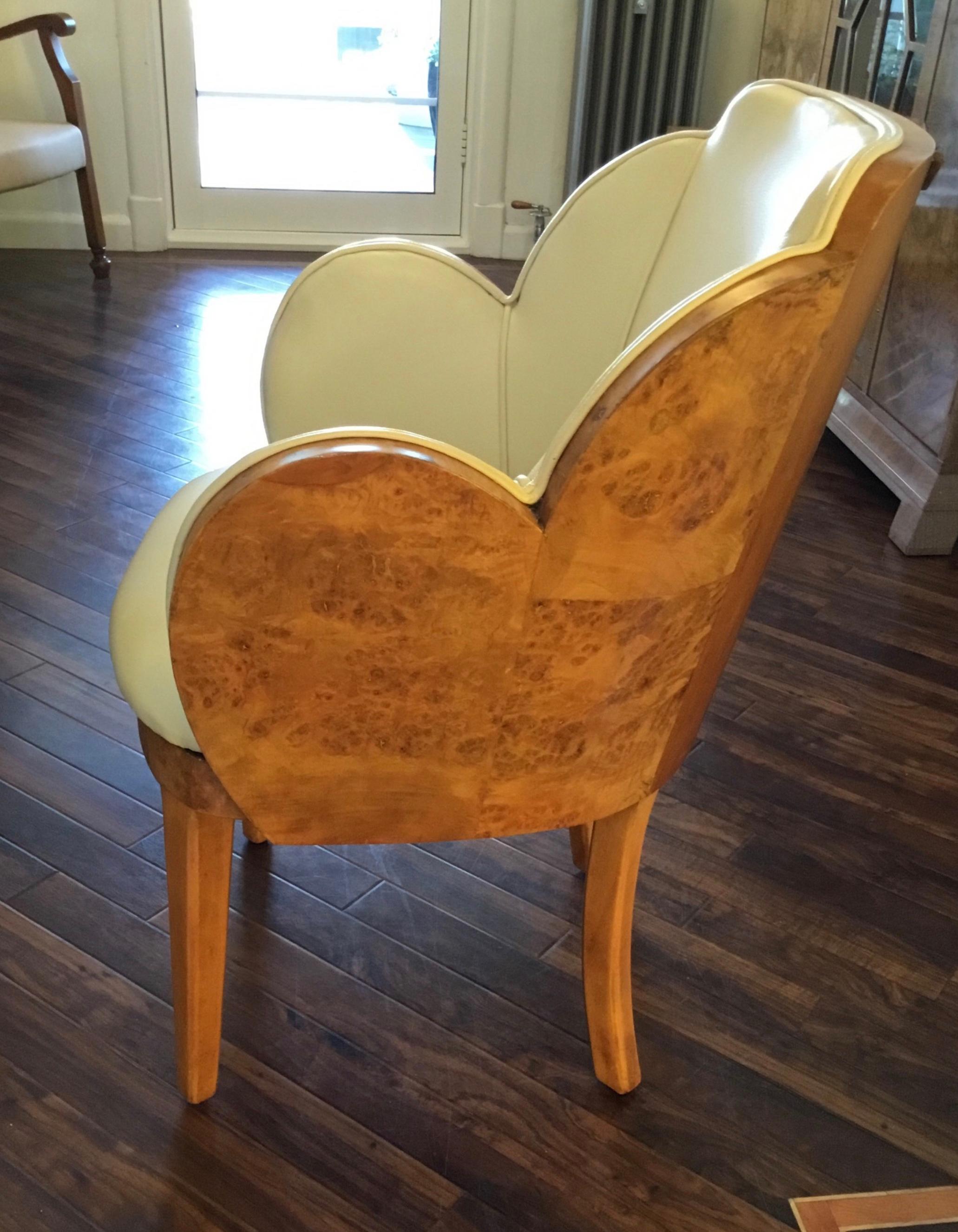 Mid-20th Century Art Deco Cloud Chair by Harry and Lou Epstein For Sale
