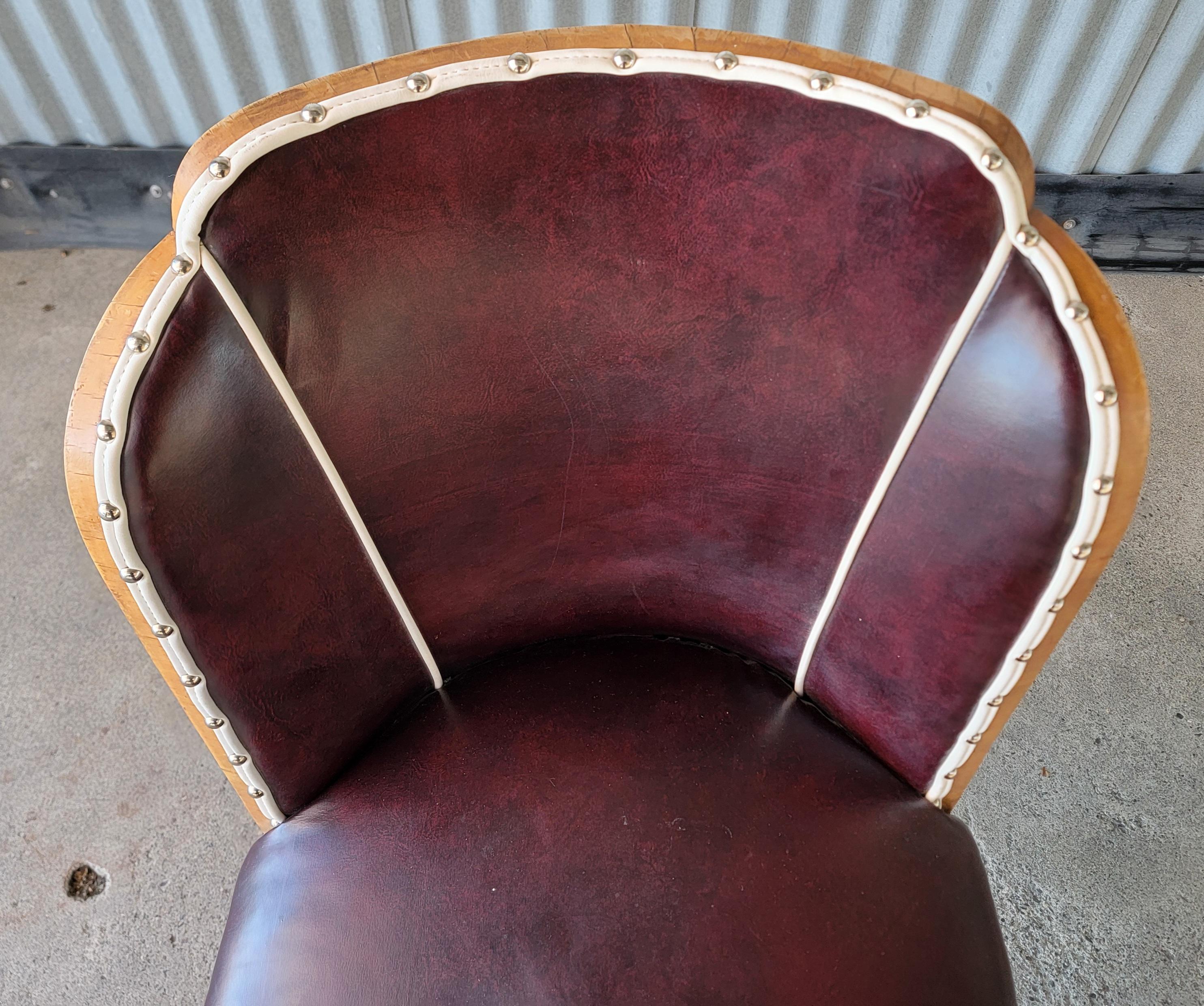 Art Deco Cloud Dining Chairs by Harry & Lou Epstein Set 6 5