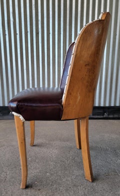 Art Deco Wolken-Esszimmerstühle von Harry & Lou Epstein, 6er-Set