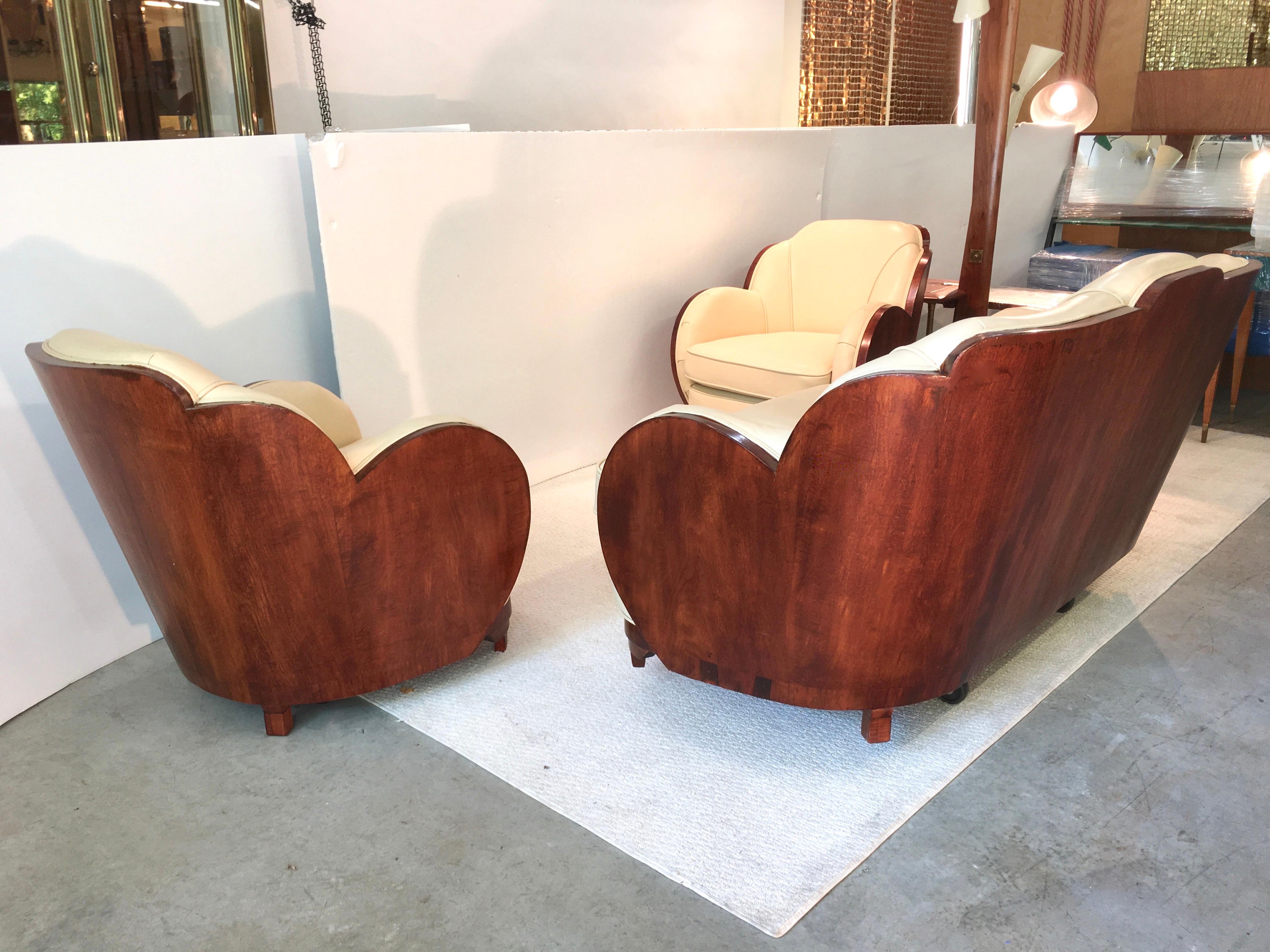art deco lounge suite