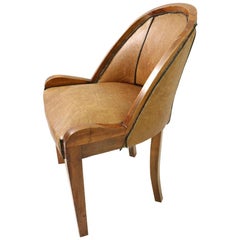Art Deco Cloud Slipper Chair Attributed to Harry and Lou Epstein