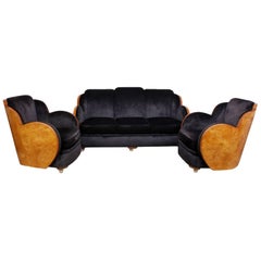 Art Deco Cloud Suite in Bird's-Eye Maple by Epstein
