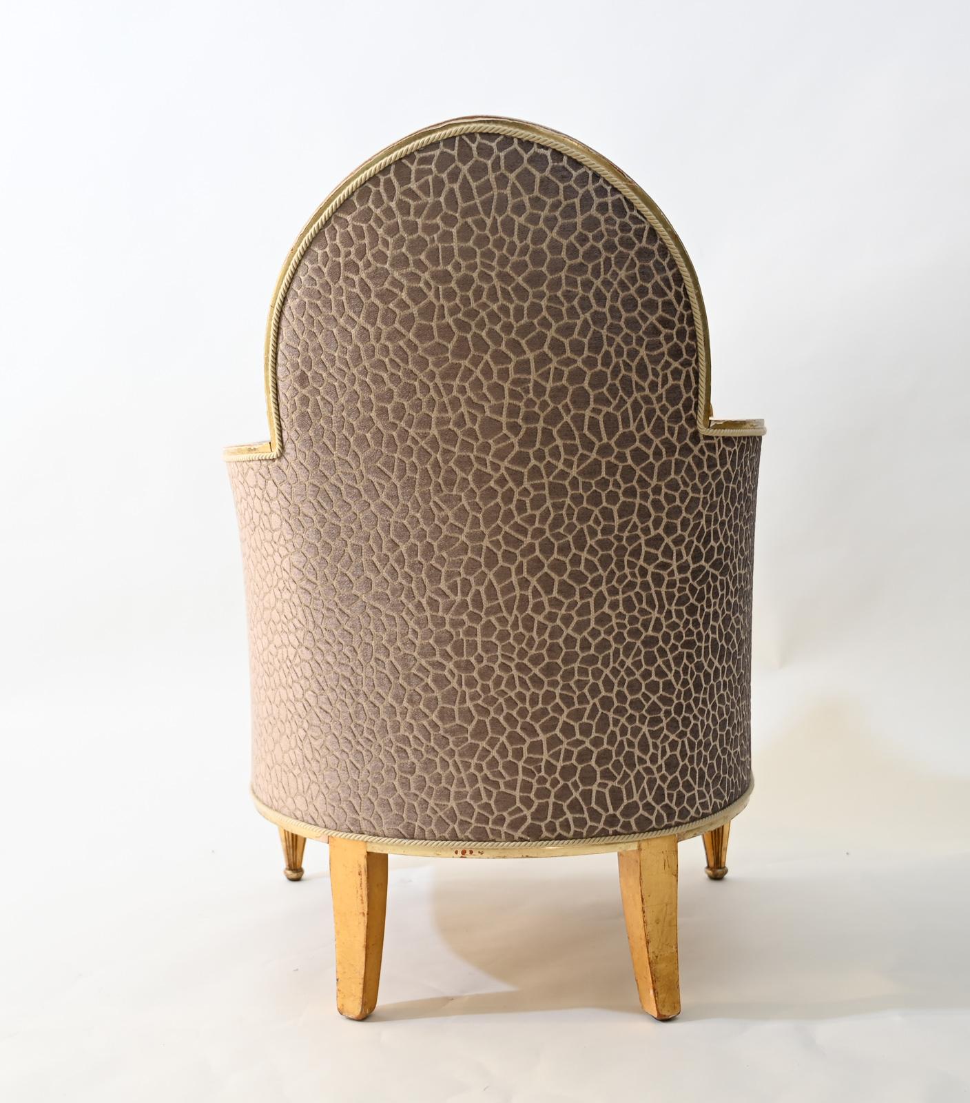 Art Deco Club Chair Attributed to Paul Follot 3