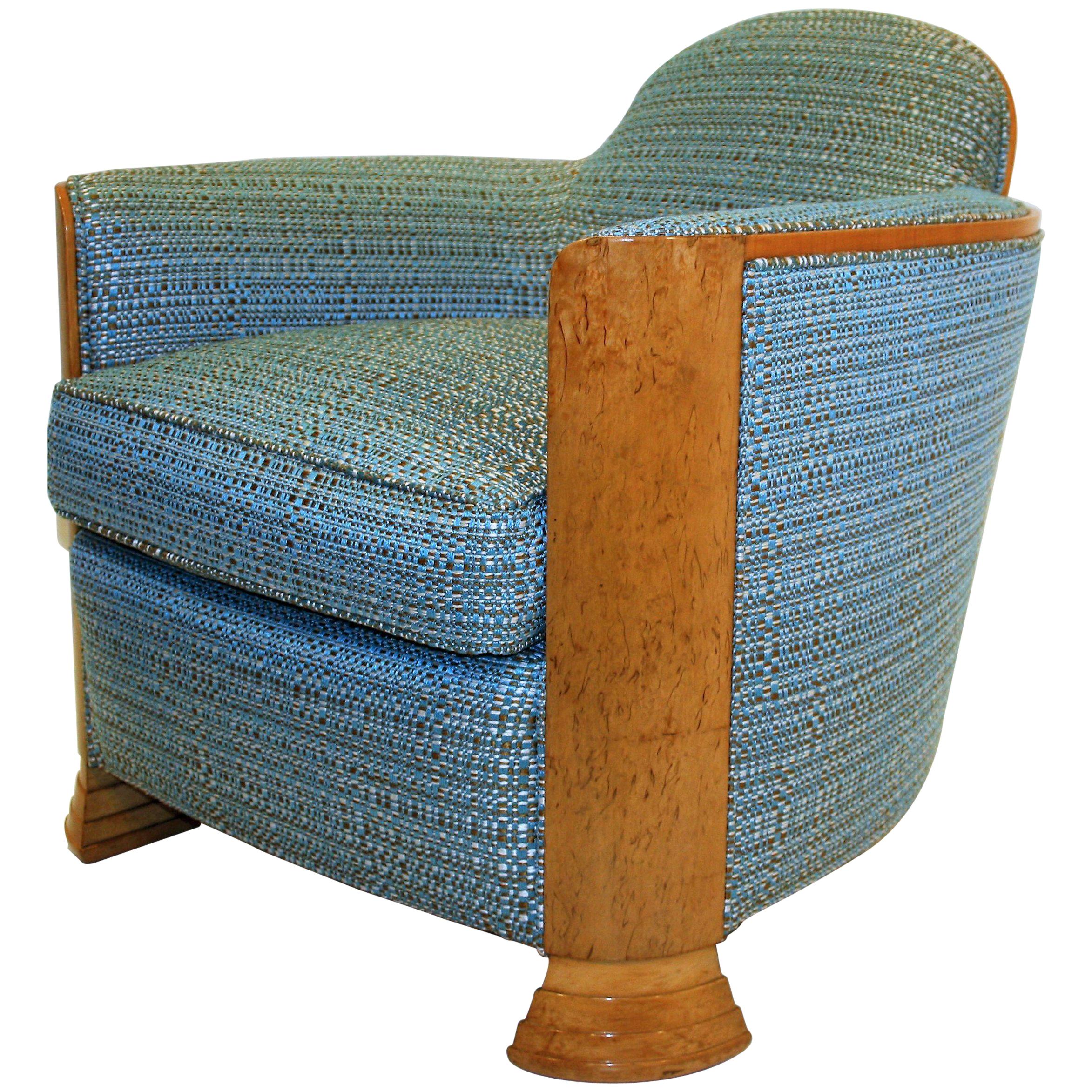 Art Deco Club Chair from Maison Guérin, 1930s