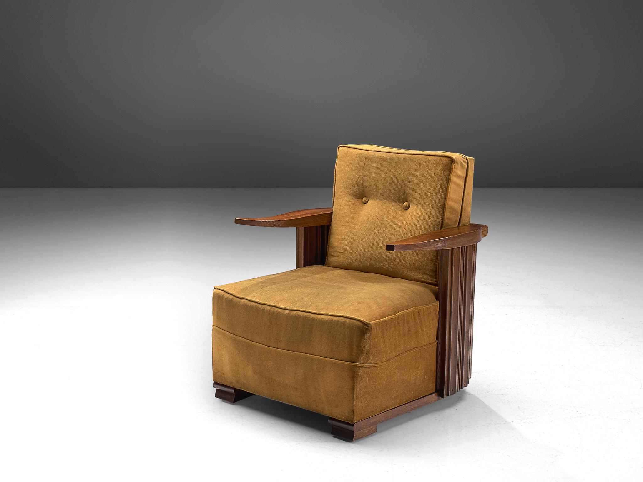 ocre chair