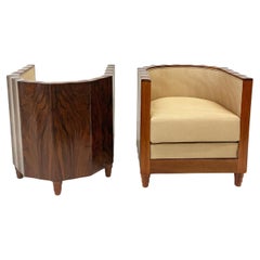 Burl Lounge Chairs